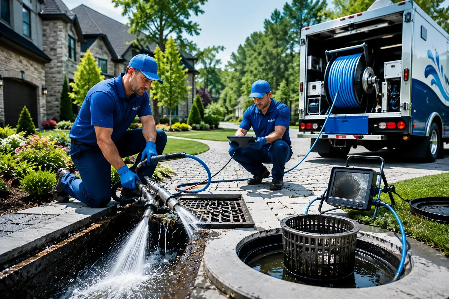 Local outdoor drain cleaning professionals in Hollister, NC