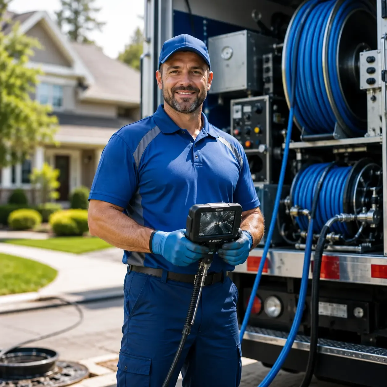 Local outdoor drain cleaning specialists in Hollister, NC